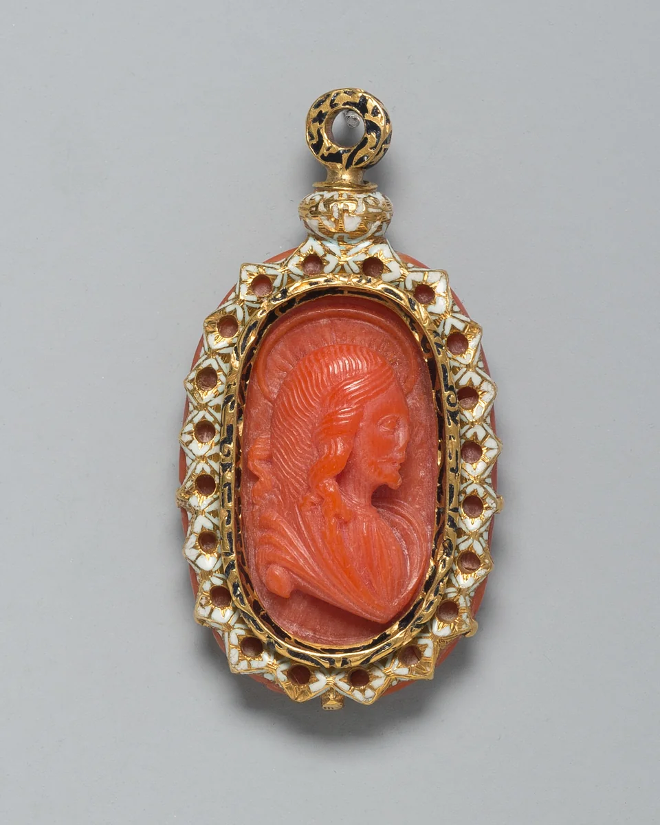 Double-Sided Pendant with the Virgin and Christ by Italian, metalwork, 1701-1800
