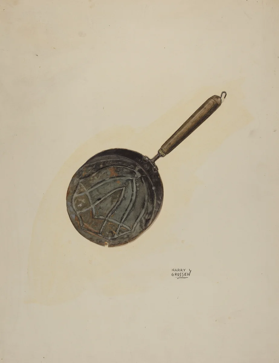 Panslider by Harry Grossen, index of american design, 1937