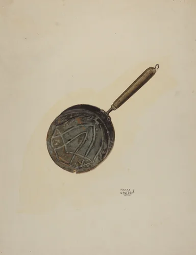 Panslider by Harry Grossen, index of american design, 1937