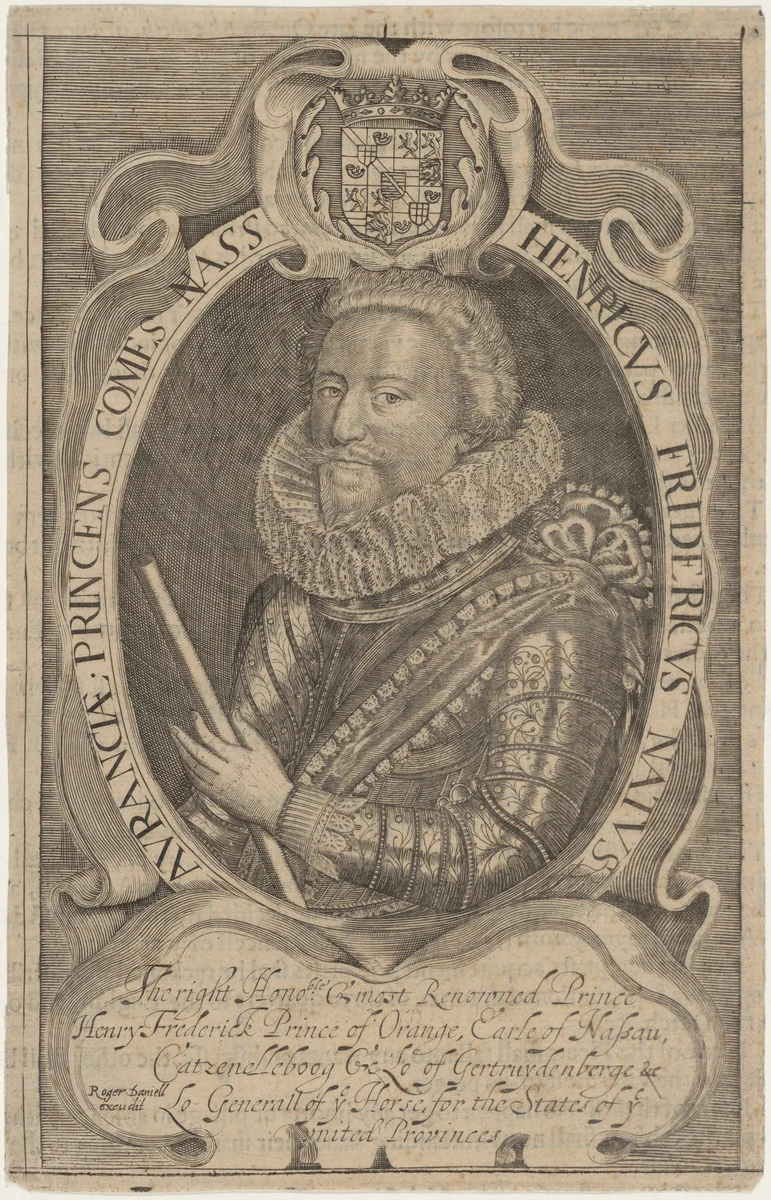 Frederick Henry, Prince of Orange by Unknown 19th Century, print, 1627