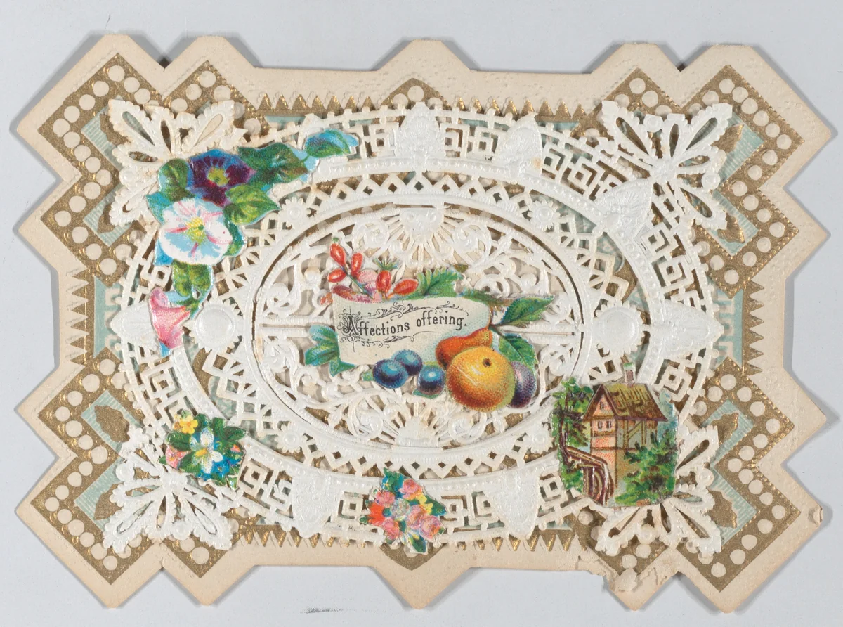 Valentine by anonymous, other, 1880