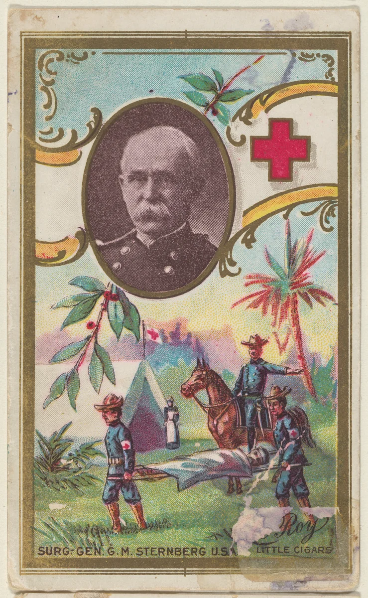 Surgeon General George M. Sternberg, U.S. Army, from the "Generals" series (T63), issued by LeRoy Little Cigars by LeRoy Little Cigars, print, 1898-1901