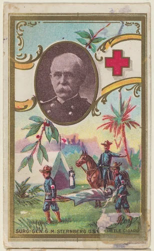 Surgeon General George M. Sternberg, U.S. Army, from the "Generals" series (T63), issued by LeRoy Little Cigars by LeRoy Little Cigars, print, 1898-1901