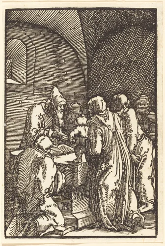 The Presentation of Christ in the Temple by Albrecht Altdorfer, print, 1513