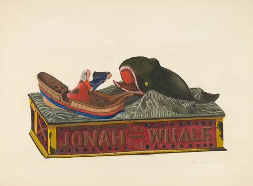 Toy Bank by James McKenzie, index of american design, 1938