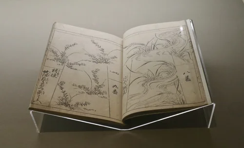 Kosode Patterns, Fuji of the Capital (Hiinagata Miyako no Fuji) by Omiya Sōshichi, book, 1760
