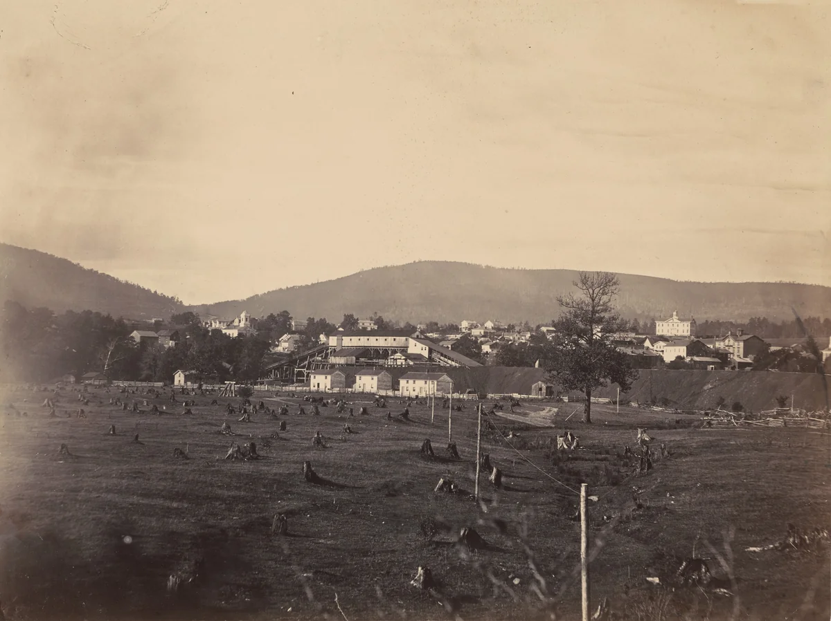 Von Storch Breaker, Del. & Hudson Canal Co. by Thomas H. Johnson, photograph, 1858-1868