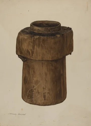 Pitch Pail by Charles Garjian, index of american design, 1940