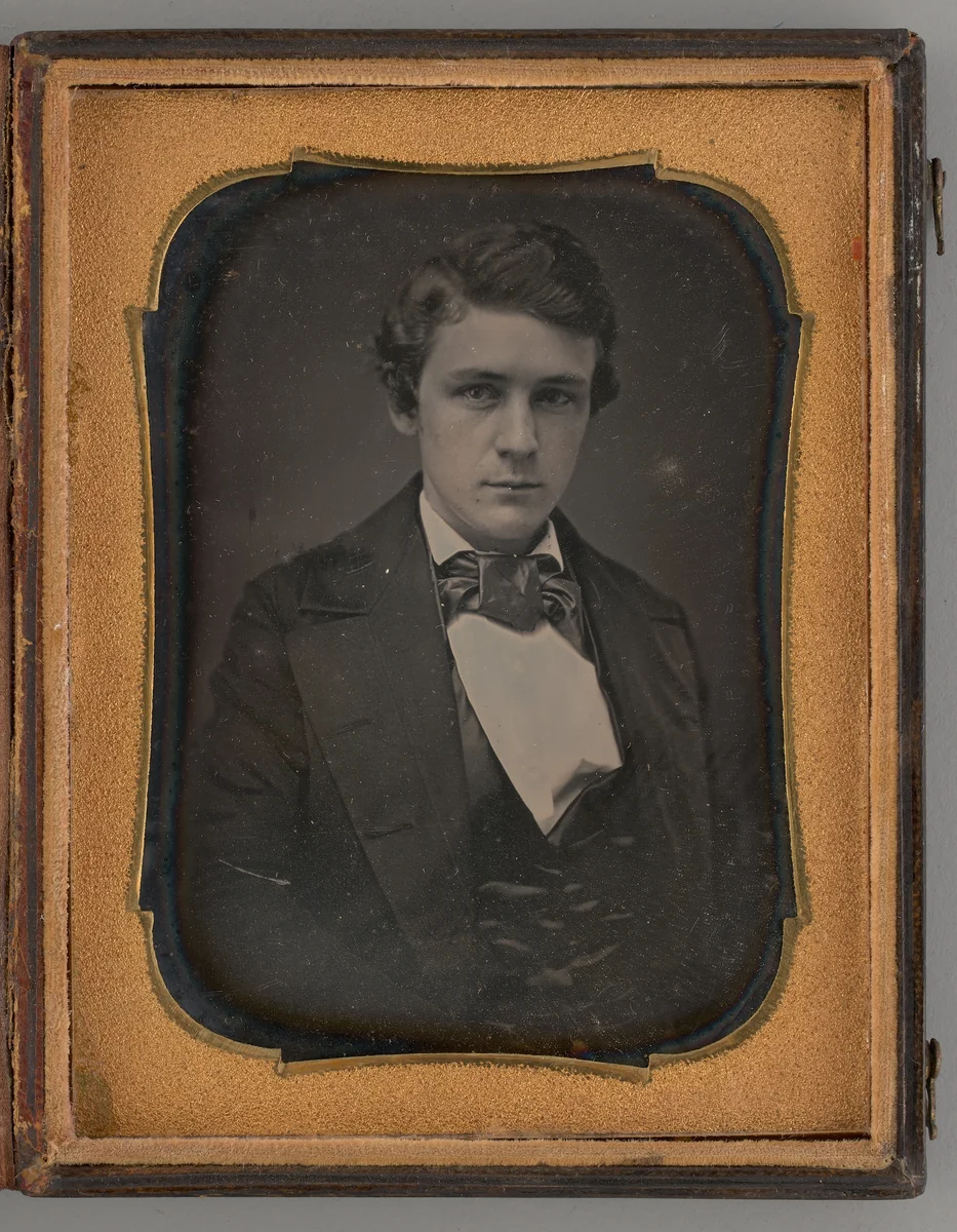 Untitled (Portrait of a Man) by Unknown maker, other, 1848