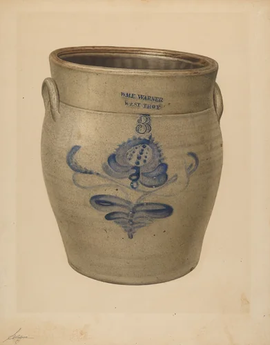 Crock by Giacinto Capelli, index of american design, 1940