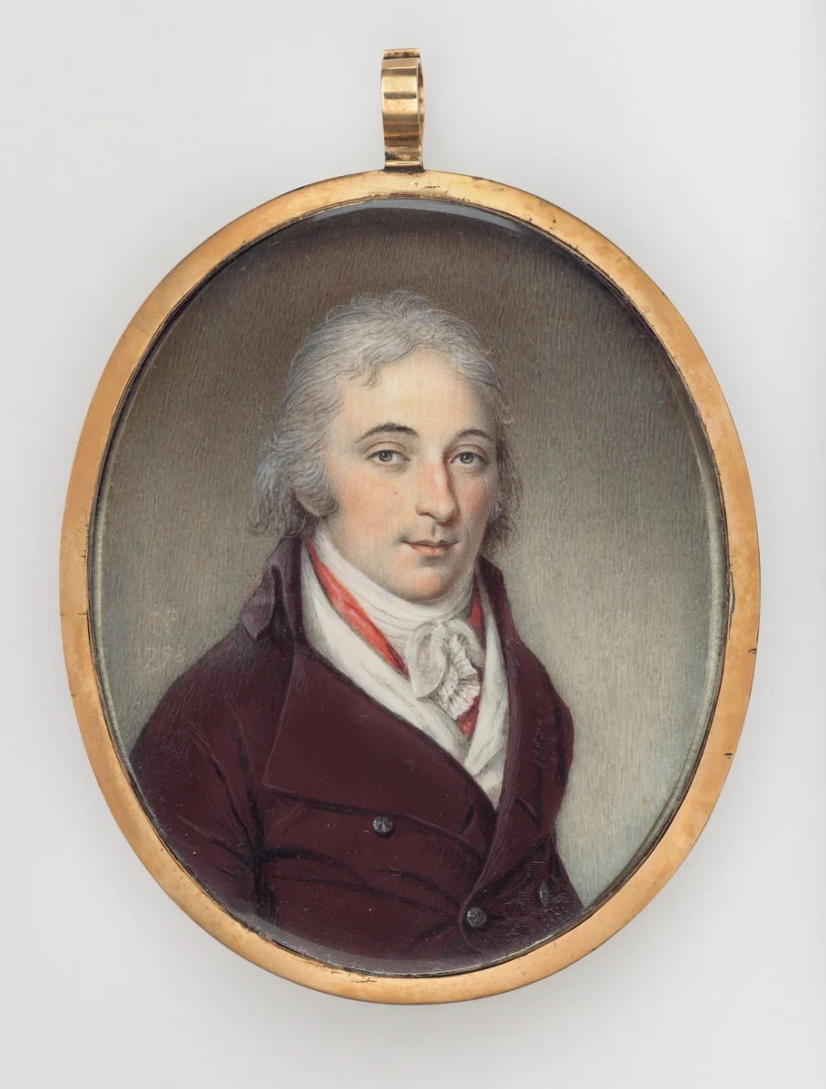 A. T. Kerr, Esquire by James Peale, drawing, 1798