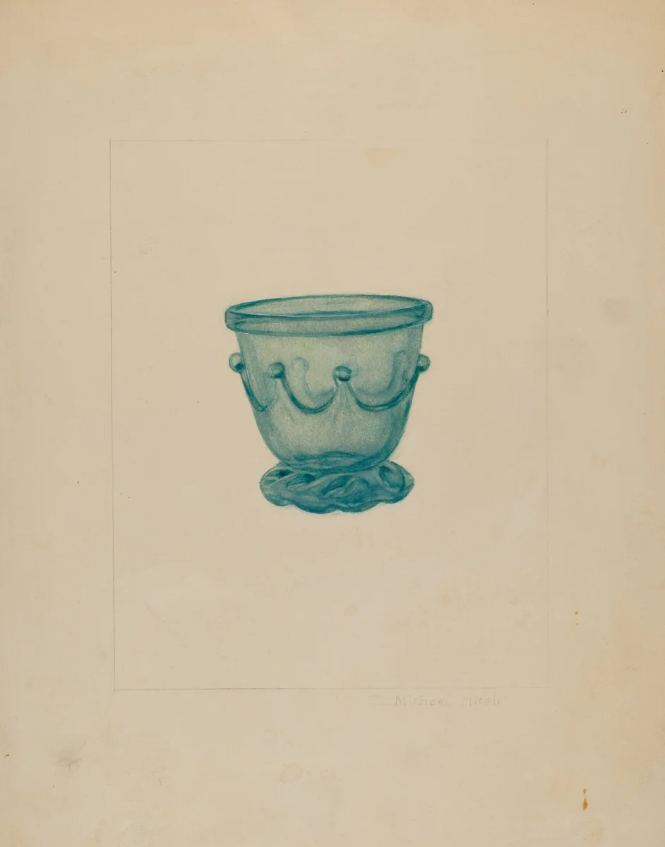 Sugar Bowl by Michael J. Miceli, index of american design, 1937