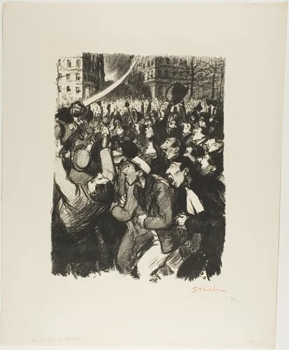 The Sheep of Boisdeffre by Théophile Alexandre Steinlen, print, 1898