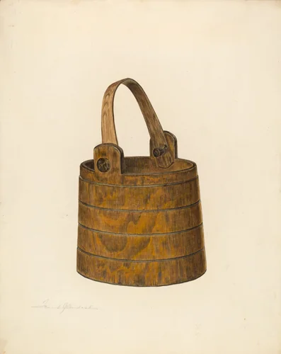 Bucket by Frank Budash, index of american design, 1940