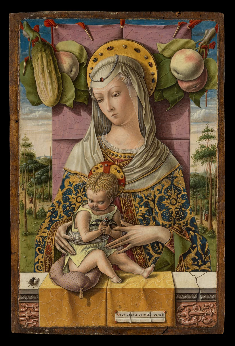 Madonna and Child by Carlo Crivelli, painting, 1475-1485