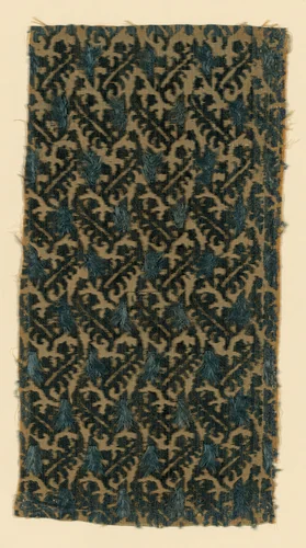 Fragment by Italy, textile, 1601-1635