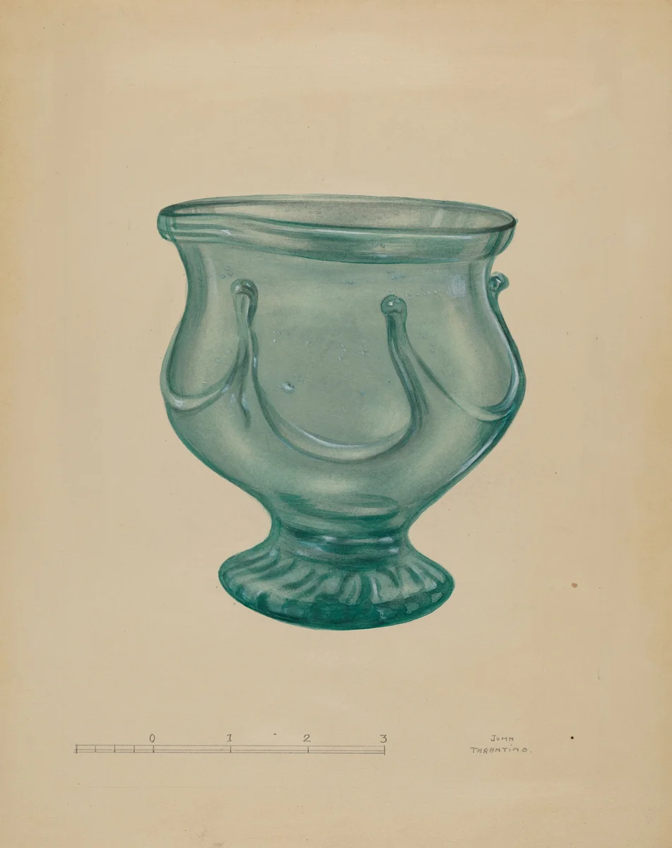 Bowl by John Tarantino, index of american design, 1936