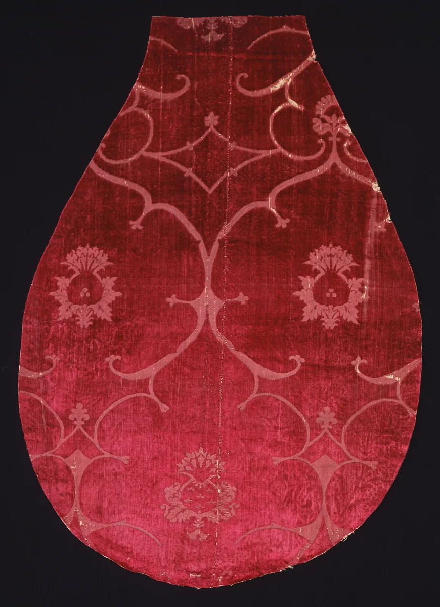Fragment by Italy, textile, 1450-1500