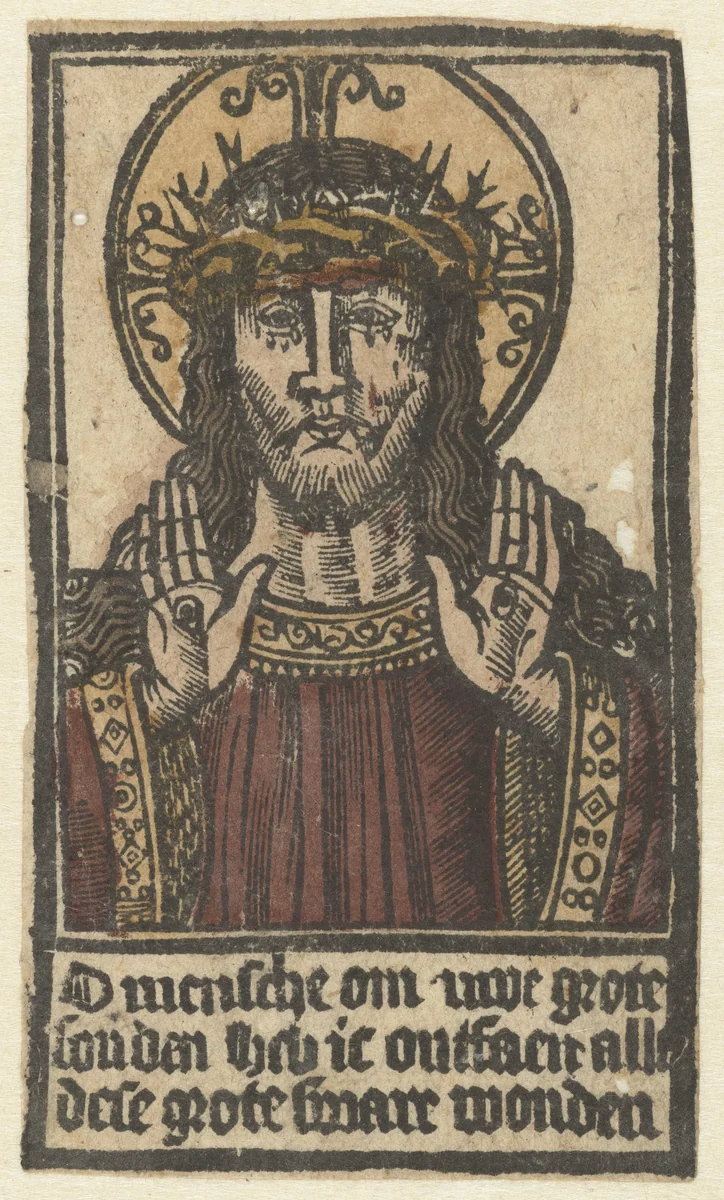 Man van Smarten by anonymous, print, 1500-1510