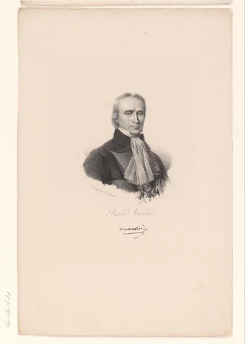 Portret van François Barbé-Marbois by anonymous, print, 1818-1842