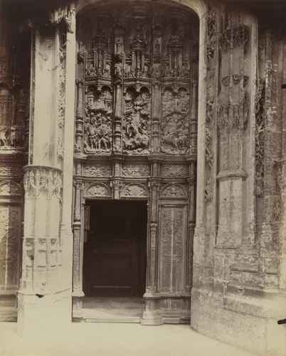 Beauvais. Portail cathédrale by Eugène Atget, photograph, 1904
