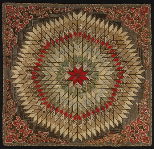 Rug by United States, textile, 1801-1900