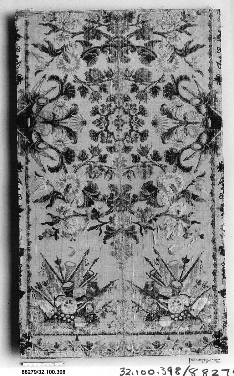 Piece by Giovanni Baritta, textile, 1700-1799