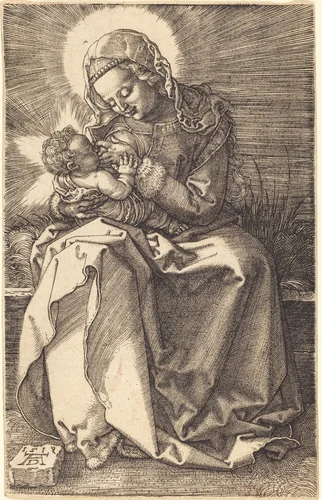 The Virgin Nursing the Child by Albrecht Dürer, print, 1519