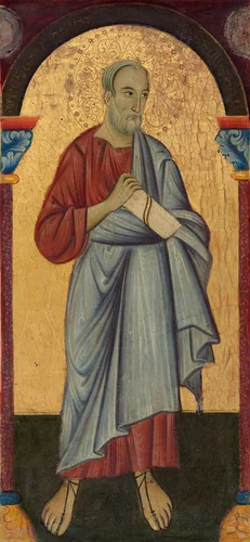 Saint John the Evangelist by Master of Saint Francis, painting, 1272