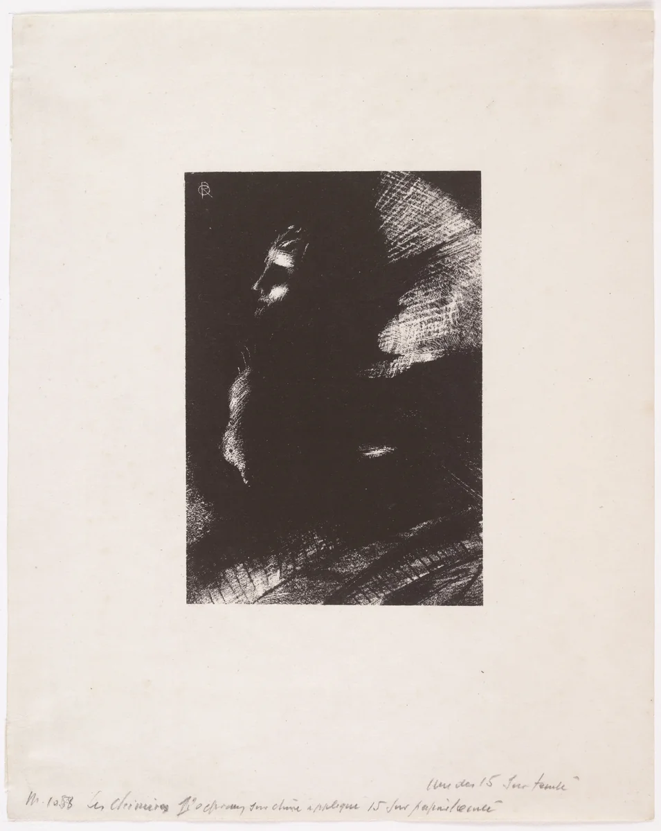 Frontispiece from The Chimeras (Les Chimères) by Odilon Redon, print, 1889
