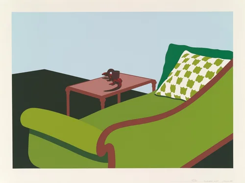 Lizard Cup by Ken Price, print, 1971