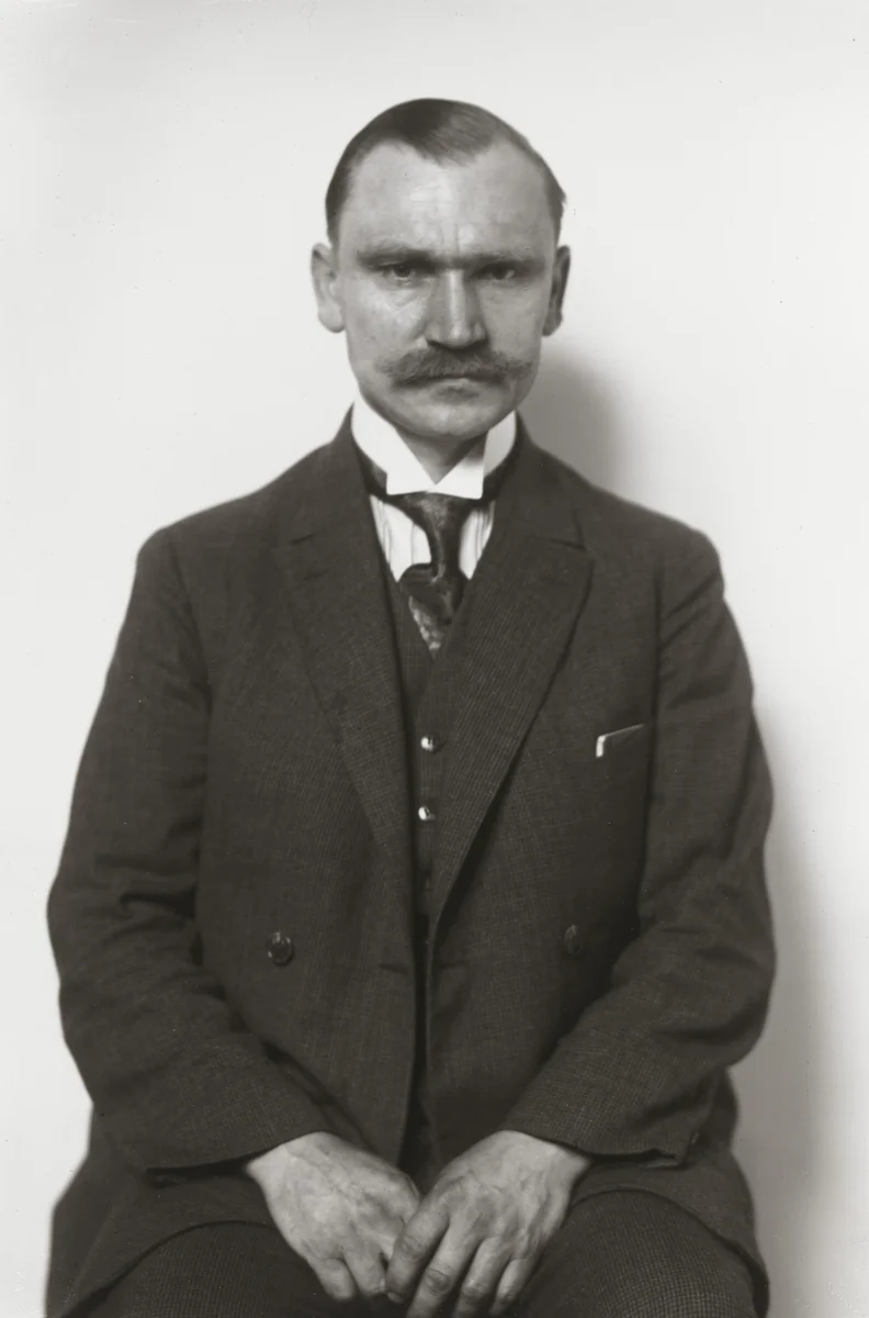 Production Engineer by August Sander, photograph, 1924