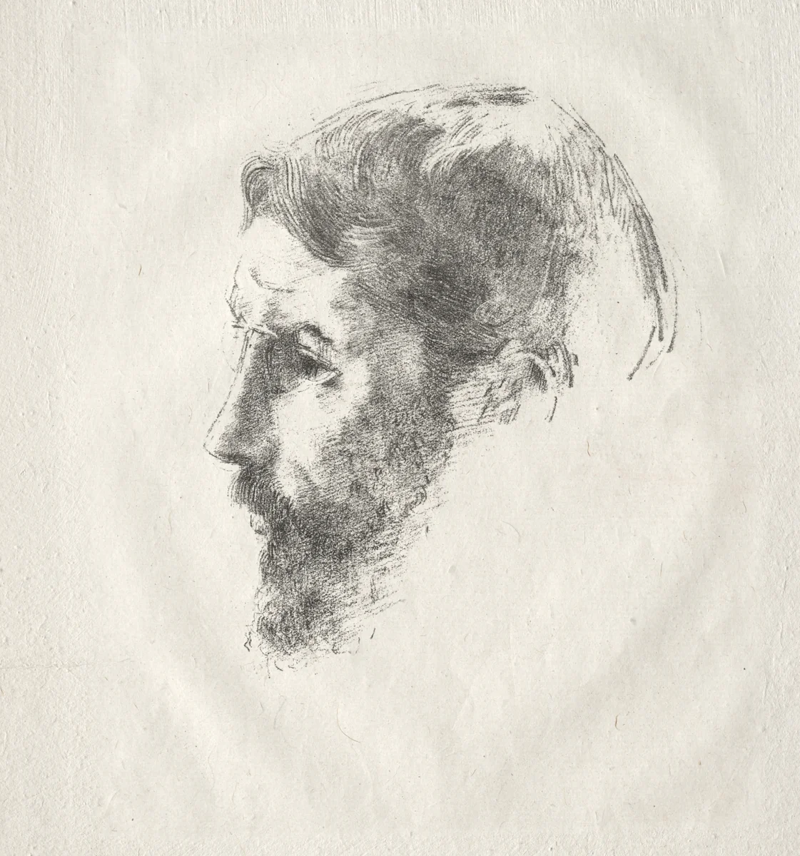 Pierre Bonnard by Odilon Redon, print, 1902