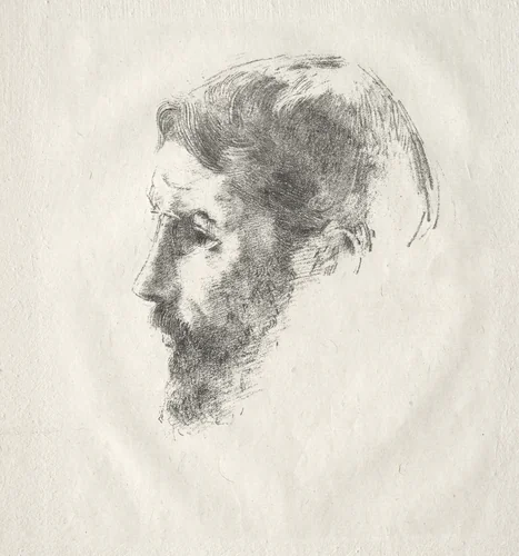 Pierre Bonnard by Odilon Redon, print, 1902