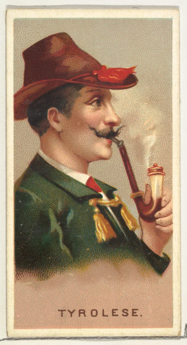 Tyrolese, from World's Smokers series (N33) for Allen & Ginter Cigarettes by Allen & Ginter, print, 1888