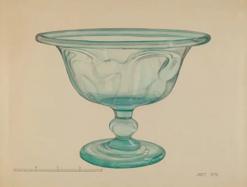 Compote by Janet Riza, index of american design, 1936