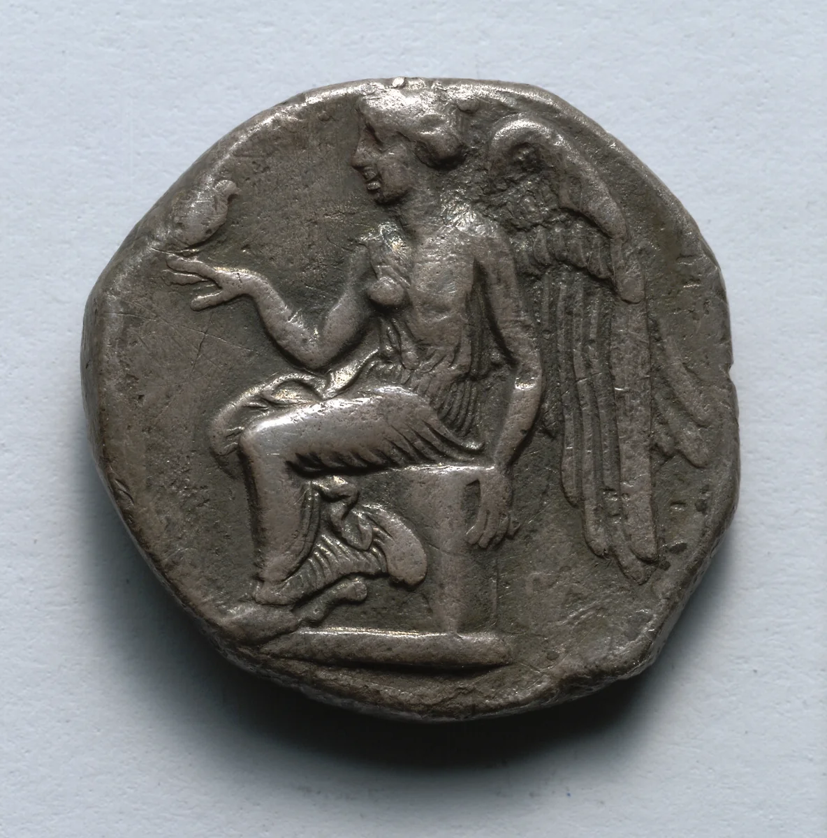 Stater: Nike (Reverse) by Unknown, metalwork, -425--395