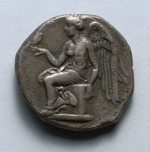 Stater: Nike (Reverse) by Unknown, metalwork, -425--395