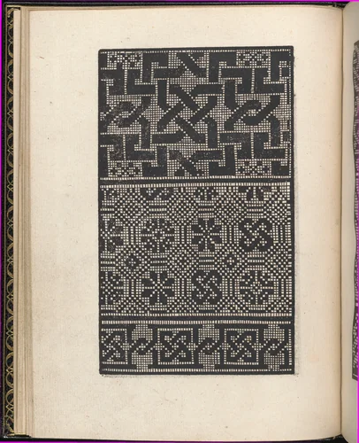 Page from Ein new kunstlich Modelbuch...(Page 10v) by Peter Quentel, book, 1544