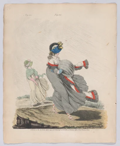 Gallery of Fashion, vol. IV: April 1 1797 - March 1 1798 by Nicolaus Heideloff, book, 1794-1802