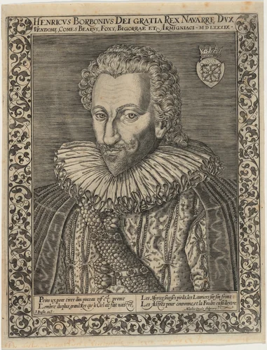 Henry IV of France by Matthis Quad; Theodor de Bry, print, 1557-1610