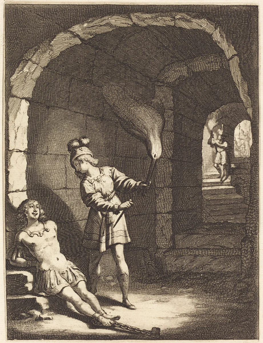 Illustration to Jean Desmarets' "L'Ariane" by Abraham Bosse
Claude Vignon, print, 1639