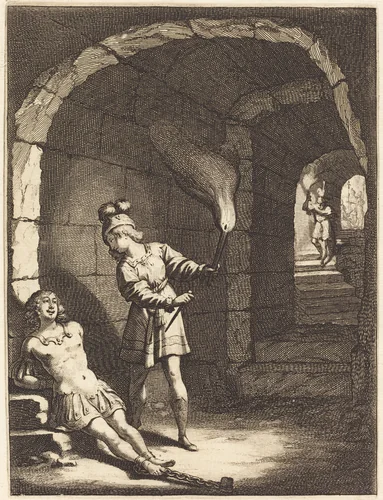 Illustration to Jean Desmarets' "L'Ariane" by Abraham Bosse
Claude Vignon, print, 1639