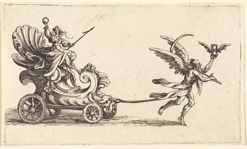 Entry of Monseigneur Henry de Lorraine, Marquis de Moy, under the Name of Pirandre by Jacques Callot, print, 1627