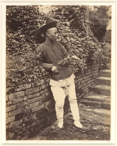 A Tartar Soldier, Canton by John Thomson, photograph, 1869