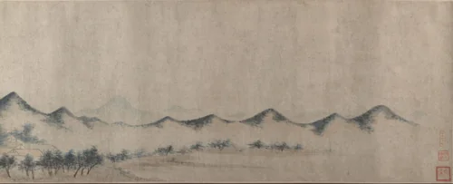 Landscape by Unidentified Artist, painting, 1368-1911