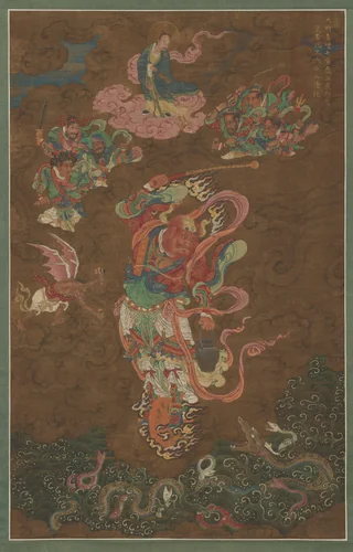 Marshal Wang by Unidentified Artist, painting, 1542