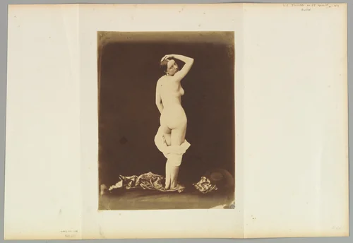 Nude by Félix-Jacques-Antoine Moulin, photograph, 1848-1852