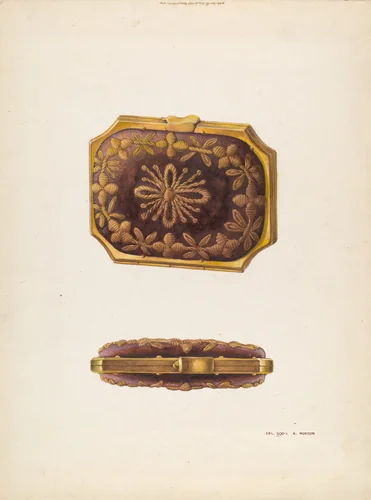 Gold Purse by Ralph Morton, index of american design, 1938