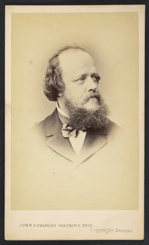 [Marshall C. Claxton] by John and Charles Watkins, photograph, 1860-1869
